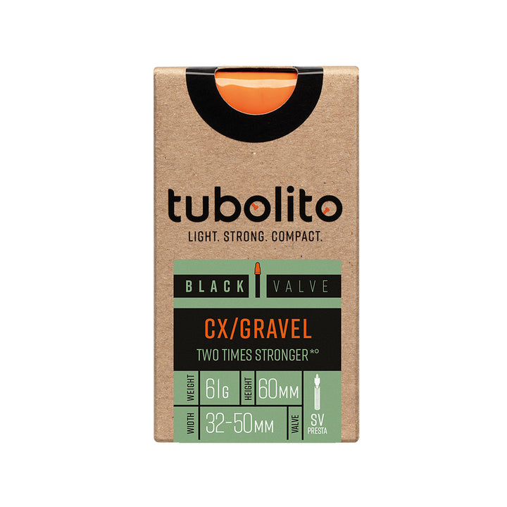 Tubolito S-Tubo CX/Gravel All Tube - 700 x 32-50mm 60mm Presta Valve Black