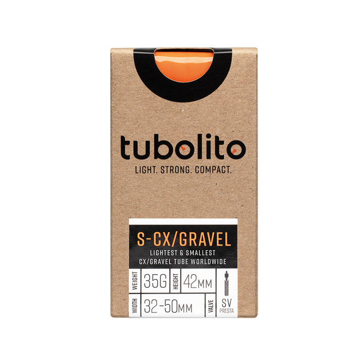 Tubolito S-Tubo CX/Gravel All Tube - 700 x 32-50mm 42mm Presta Valve Black