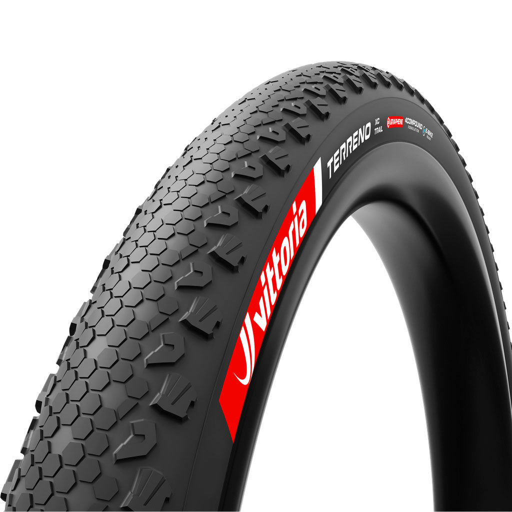 Vittoria Terreno XC Trail Tire - 29 x 2.10 Tubeless Folding BLK 4C Graphene