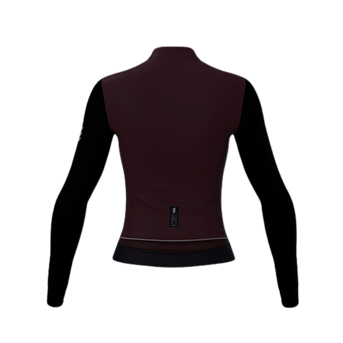 Alitios Women's Burgundy/Black Long Sleeve Vertos Jersey