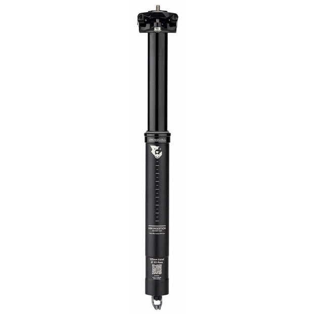 Wolf Tooth Resolve Dropper Seatpost - 30.9 242mm Travel Black Rev 2