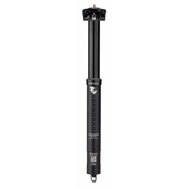 Wolf Tooth Resolve Dropper Seatpost - 31.6 242mm Travel Black Rev 2