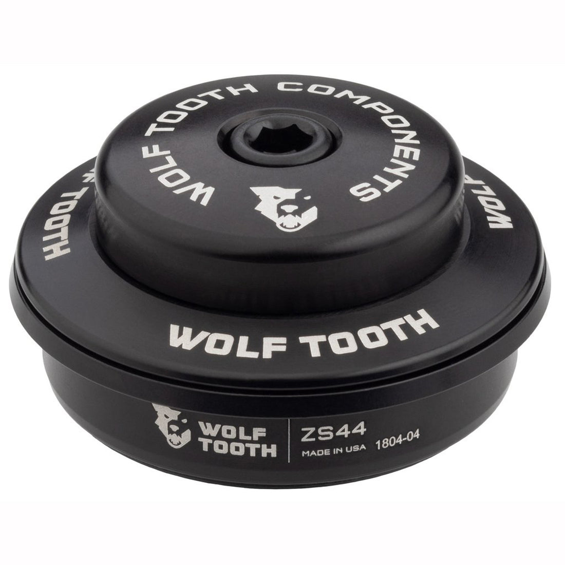 Wolf Tooth Premium Headset - ZS44/28.6 Upper 6mm Stack Black