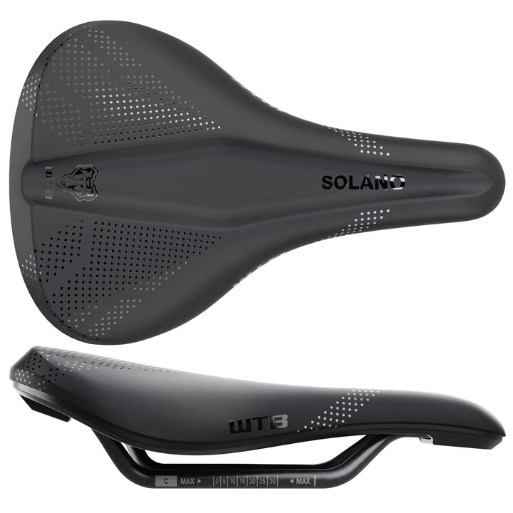 WTB Solano Saddle - Carbon Black Wide Fusion Form