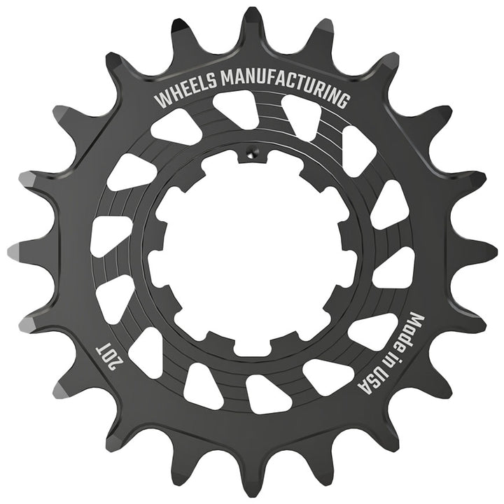 Wheels Manufacturing SOLO HG Cog - 20t Fits SOLO-HG Kits Black
