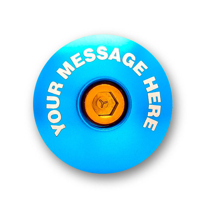 Your Message Here Bicycle Headset Cap